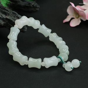 Bracelet 2023 Bracelet de jade de Chine Tianshan Bijoux de petite taille pour femme cadeau