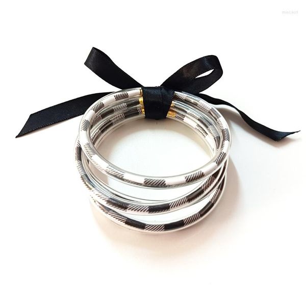 Bracelet 2023 Mode Cuir Rempli De Gelée Bracelets Léger Mignon Silicone Cadeaux Pour Femmes Filles Anniversaire