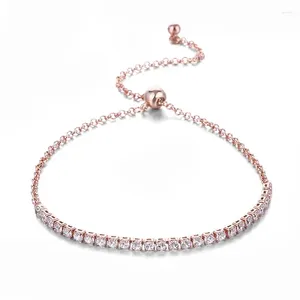 Bangle 2024 Europe Fashion Jewelry Pull Bracelet Crystal de SS for Women Wedding