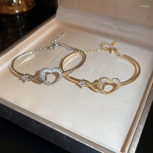 Bracele 2024 coréen exquise creux amour bracelet Bracelet tempérament doux romantique de bijoux pour femmes