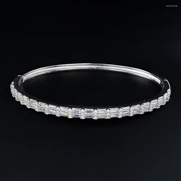 Bracelet princesse de Color Silver 2024 pour femmes bijoux d'anniversaire en gros S8059