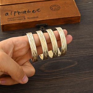 Bangle 4PC 45MM 9K Goud Kleur Kid Maat Leuke Armband Hawaiiaanse Sieraden Polynesische Top Mooi Bloem Bangles Meisjes Verjaardagsfeestje Geschenken