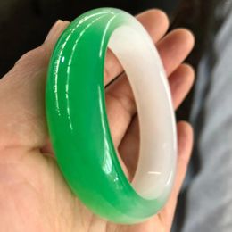 Bangle A Birma Gecertificeerde Jade Armbanden Vrouwen Fijne Sieraden Accessoires Echte Natuurlijke Groene Jadeïet Myanmar Jades Steen Armbanden