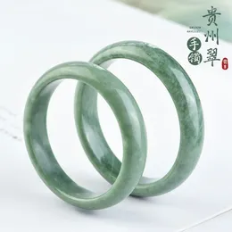 Bangle Authentieke Natuurlijke Jade Armband Dames Kleur Guizhou Cuipiaohua Kind Klein Cadeau