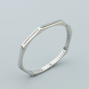 Bangle bambou 18k or ruban léopard diamant bracelets chaîne amour designer pour femmes hommes couple ouvert créateur de mode mariage par