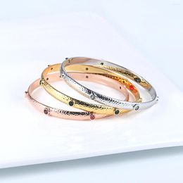 Bangle armbanden voor vrouwen Koreaanse stijl goudkleur charmante dames armbanden mode sieraden groothandel vrienden geschenk lady dwb031m