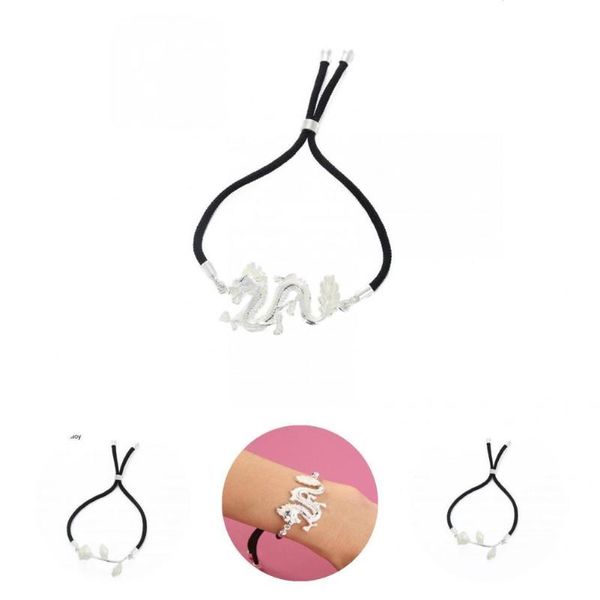 Bracelet Beau Bracelet d'amitié Simple Lumineux Tendance Unisexe Tissé Chic Cadeau