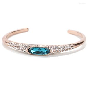 Bracelet BN-00073 S cristal goutte dames or Rose argent plaqué été bijoux pour femmes mode femme Bracelet