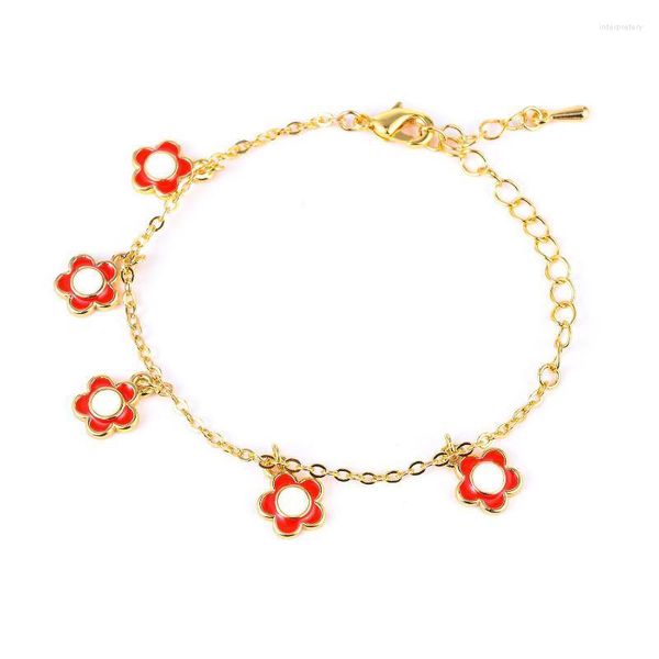 Bracelets de bracelets pour les cadeaux de filles ami romantique petite et chic douceur belle mode enfant entièrement-matchbangle Inte22