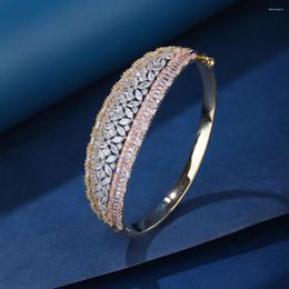 Bracelet Bride Talk Mode Femmes Zircon Cubique Beaux Bijoux Pour La Fête De Mariage De Haute Qualité