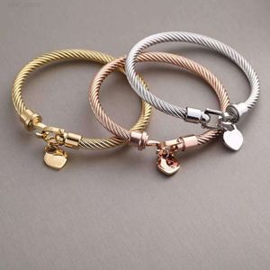 bracelet de bracelet de bracelet bijoux pour femmes bracelet à charme plaqué en or épaissis