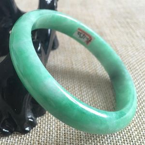 Bangle Chinees Mooie mode Green Jadeite Stone Bracelet