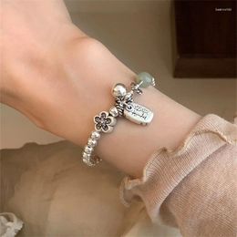 Bracelet Style chinois Bracelet perlé bonheur bon souhait pour femme fille mode bijoux cadeau