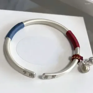 Bangle Chinese stijl Ping An Bell-armband voor damesmode Veelzijdig ontwerp Feestcadeau