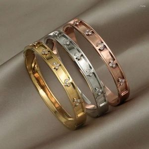 Bracelet de charme d'arbre en acier inoxydable classique bracelet pour femmes bracelets en métal.
