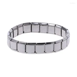 Bracelet Cool Stretch Chain Link Bracelet Bracelet élastique en acier inoxydable pour hommes femmes