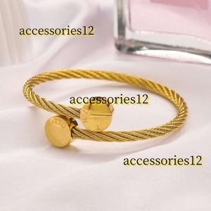 Bangle Cuff Bangle Womens Love Luxe Sieraden 18K Gold Designer Armband Familiefeest Geschenken Sieraden Dames Designer Armband Lente Mode Cadeau Groothandel Sieraden