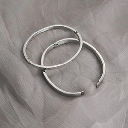 Bangle Leuke Decoratie Sieraden Accessoires Roestvrij Staal Temperament Eenvoudige Pulseras Paar Armbanden Manchet Vrouwen Armbanden