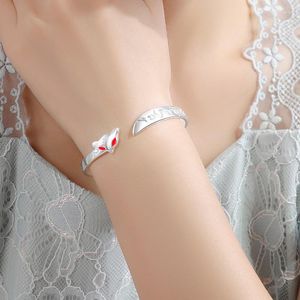Bracelet mignon Design femmes taille ouverte Top qualité argent plaqué Bracelets femme fille collège étudiants main accessoires