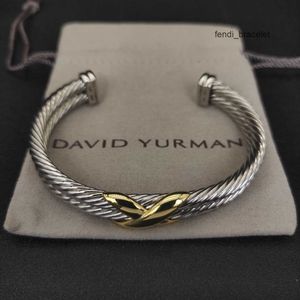 Bracelet David Yurma x 10 mm pour femmes collection de câbles de haute qualité de haute qualité collection de boucle ethnique vintage