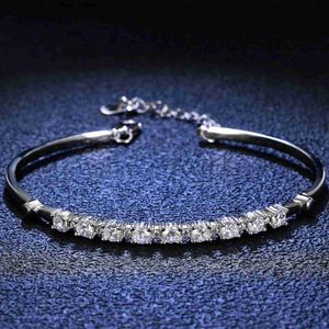Bracelet Bracelet Moisanite Diamond Bracelet Bracelet Diamant Bracelet Bracelet Bracelet Femmes Bijoux Bijoux de mariage YQ240409