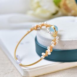 Bracelet Design perles de cristal bandeaux de mariage pour les femmes mariée à la main couleur argent Rose or cheveux accessoires filles fête cadeaux