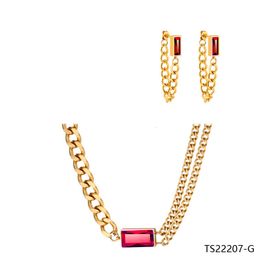 Bracelet Design boucles d'oreilles goujons élégant mode femmes bijoux fille cadeaux belle TS22207 230710