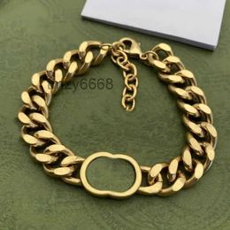 Bracelet Designer Chaîne Cubaine Bracelet Marque De Luxe Hip Hop Chunky Déclaration Convient Pour Hommes Femmes Fête De Mariage Cadeau De Fiançailles De Haute Qualité LX64