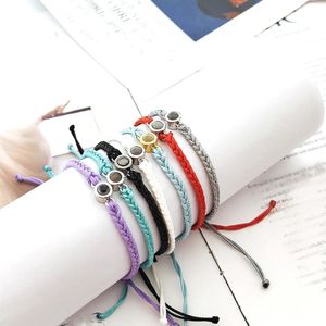 Bangle DODOAI aangepaste projectie armband gepersonaliseerde Po aanpasbare po sieraden Memorial verjaardag minnaar familie aandenken 231023