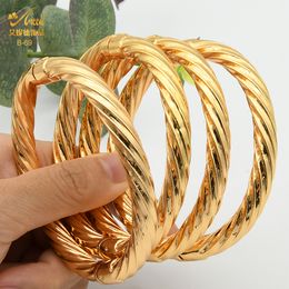 Brazalete Dubai Color oro Cobre Brazalete indio para mujeres Pulseras de joyería africana Brazaletes brasileños de lujo Pulseras de diseñador de bodas 230616