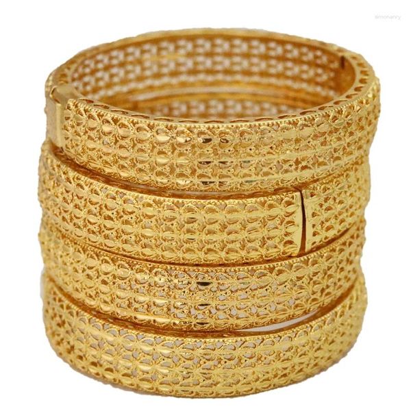 Brazalete de mujer duble dubai para mujeres India Medio Oriente Nigeria Brasa de lujo de lujo Brasil Adecuado para