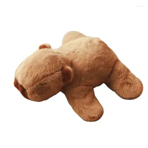 Brazalete E0bf Animales Papasos de pelaje Pulseras Capybara Pulsera de pulsera Pulsera Anillos de mano elegante decoración de juguetes de animales