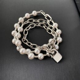 Bracelet Europe Amérique Designer Top Qualité Collier De Perles Bracelet Femmes Marque Bijoux Cadeau De Mariage Tendance 2024