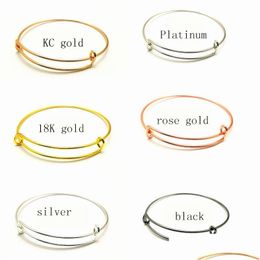 Bracelet fil extensible Bracelet blanc pour bijoux faits à la main bricolage Bracelets réglables faisant des accessoires livraison directe Dh712