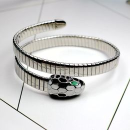 Bangle Factory Brazaletes de cabeza de refrigerio de alta calidad para mujeres Oro rosa Línea doble alrededor de círculos Pulsera 2022 Joyería de moda de modaBangle