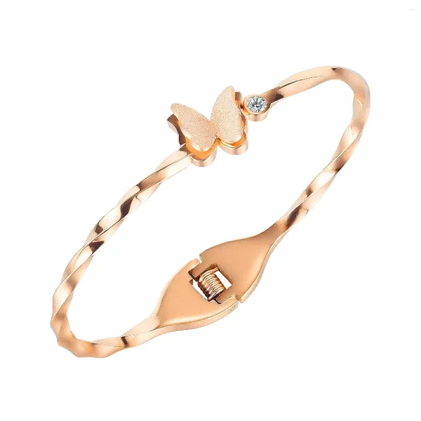 Bracelet Accessoires De Mode Japon Et Corée Du Sud Personnalité Niche Lumière De Luxe Modèles Féminins Papillon Petite Taille Bracelet Popula