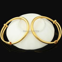 Bangle Fashion Dubai Gold Baby Jewelry for Boys Girls18k Color Ethiopian African Kids Bangles Bracelet289p