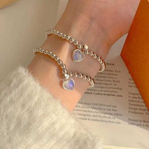 Bracelet de chaleur mignon rétro mignon pour les femmes bracelet de couleur argentée