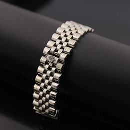 Braccialetto tachimetro in acciaio inossidabile moda braccialetto per donna uomo bella corona gioielli Pulseira color oro