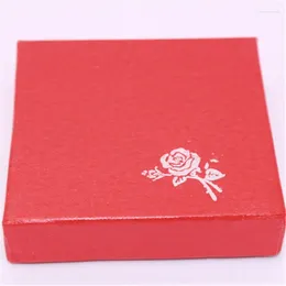 Bracelet en papier rouge flor