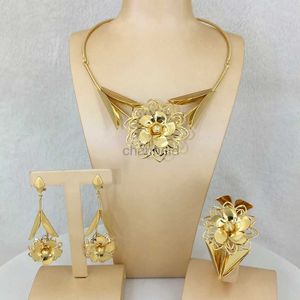 Bracelet en forme de fleur, bijoux Yuminglai, ensembles de bijoux brésiliens pour femmes, FHK12872 240319