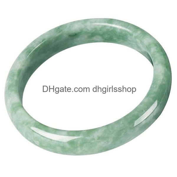 Bracelet Véritable Naturel Vert Jade Bracelet Charme Bijoux Accessoires De Mode Sculpté À La Main Chanceux Amet Cadeaux Pour Femmes Ses Hommes 230215 Dhahm