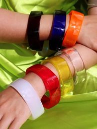 Brangle Hangzhi Ines Bracelet en acrylique Transparent Colorful