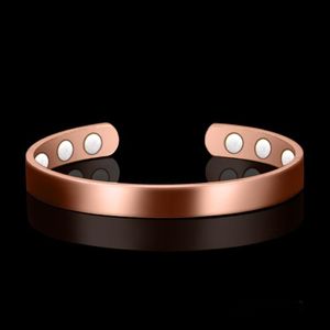 Bangle Gezonde Magnetische Armband Voor Vrouwen Power Therapie Magneten Magnetiet Armbanden Armbanden Mannen Gezondheidszorg Sieraden Copper278o