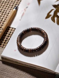 Bracelet Bracelets de bouddha en bois d'agar de haute qualité pour hommes femmes bouddhisme bijoux faits à la main barils extensibles bracelet en bois perlé ldd240312