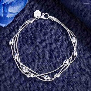 Bracelet de haute qualité beau design produit femmes argent mode bracelet chaîne