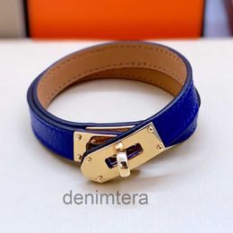 Bangle Hoge Kwaliteit Modemerk Mannen Vrouwen Casual Kleur Dubbele Armband Echt Leer Partij Sieraden Koppels Accessoires Ketting Nc4n 7PIH