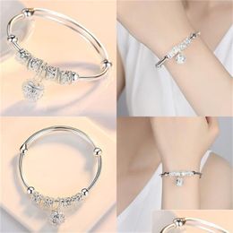 Bangle Hollow Bells Ballbanden verstelbare armbanden voor vrouwen Fashion Holiday Gifts Party Wedding Sieraden 5631 Q2 Drop Delivery 2021 DHGK0