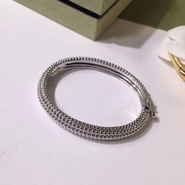 Bangle Hot Brand Fashion Food Food Luxury Wedding Punk Bangle Top Quality Quality Bangle Bielry Fashion Party for Women Bangle Jewelry