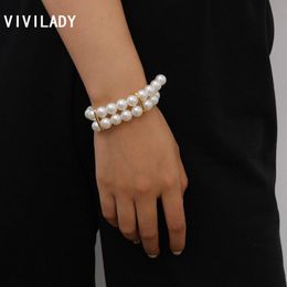 Bracelet japon corée du sud sauvage réglable Imitation perle femmes breloque Beaclet haute qualité pour femme anniversaire bijoux cadeau